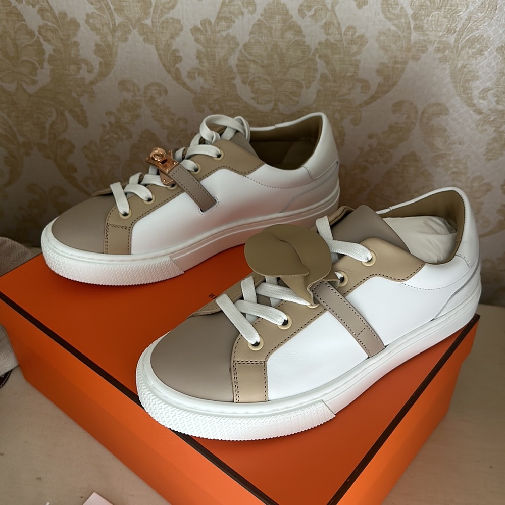 Authentic Hermes Day Sneaker - image 1